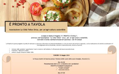 Sostenibilità e gruppi di acquisto solidale a Niscemi con il progetto “È pronto a tavola”