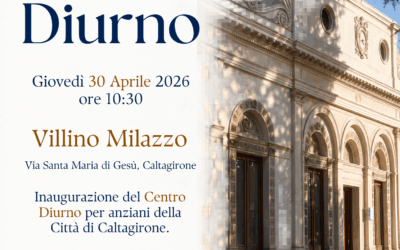 Inaugurazione del Centro Diurno per anziani della Città di Caltagirone